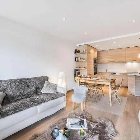 Apartament 3 Pieces Au Centre De Megeve, Balcon, Proche Telecabine, Wifi, Ideal Pour 4 Personnes - Fr-1-453-53 *